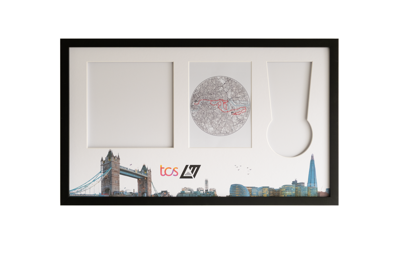 Marathon Medal, Photo & Bib Display Frame - Official Blank Frame