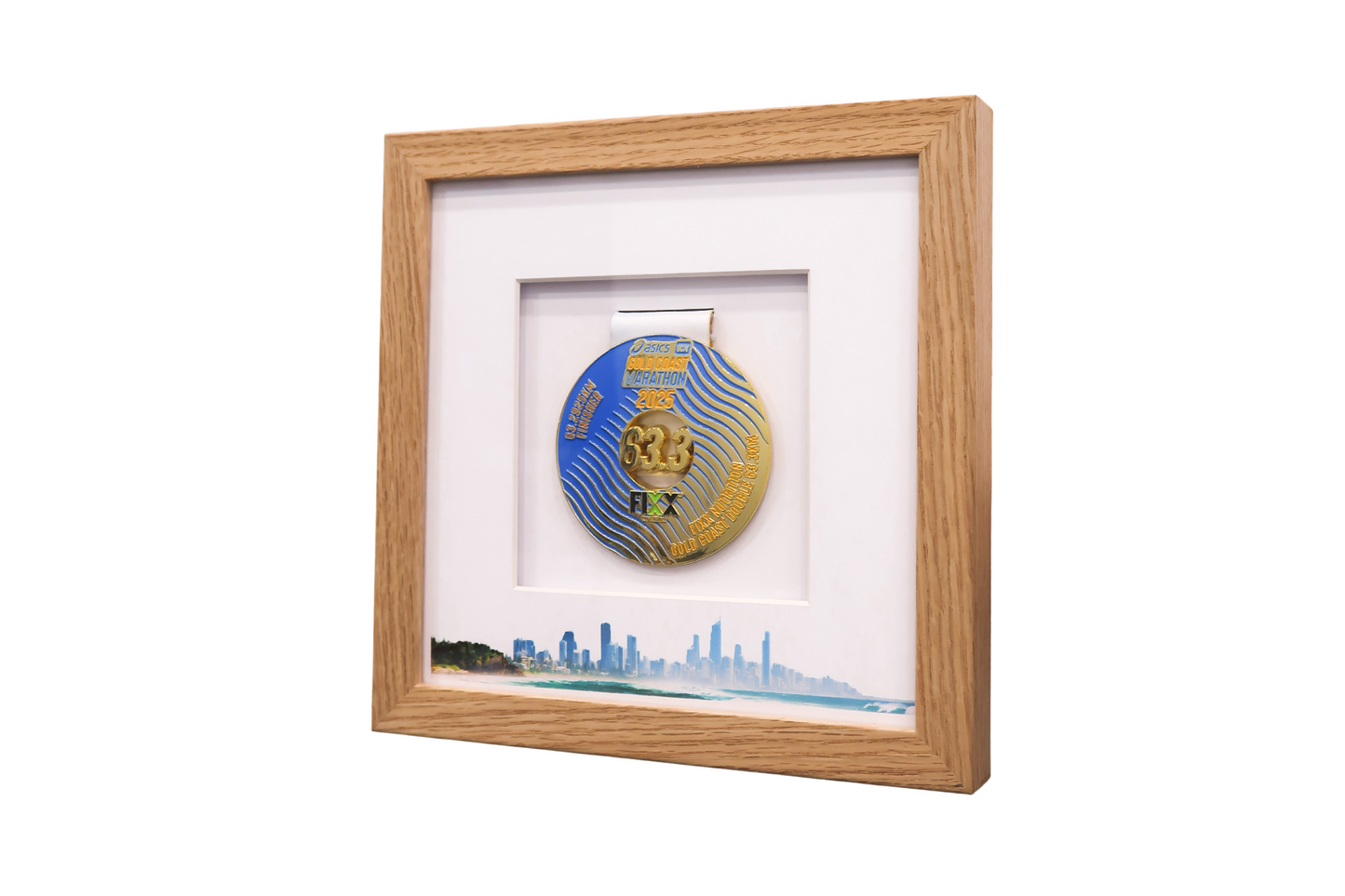 ASICS Gold Coast Marathon Medal Display Frame - The Original