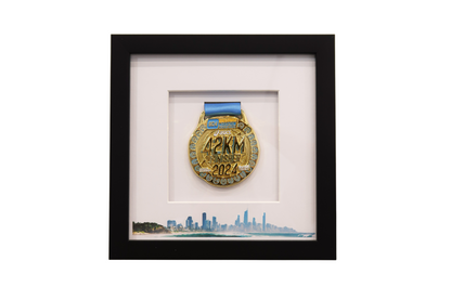 ASICS Gold Coast Marathon Medal Display Frame - The Original