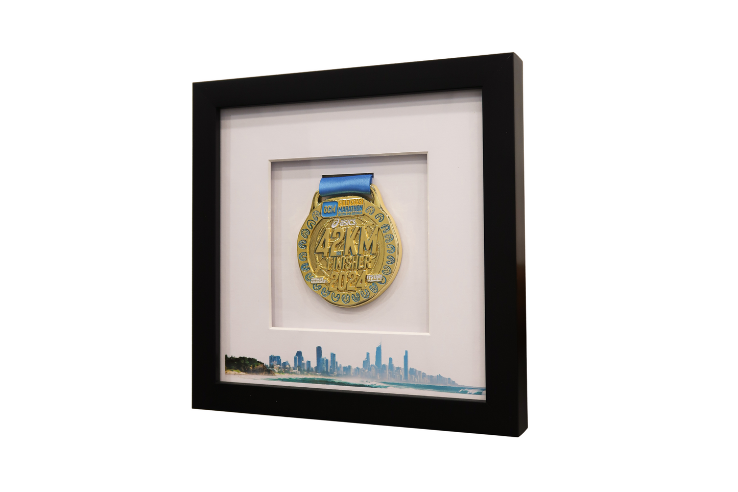 ASICS Gold Coast Marathon Medal Display Frame - The Original