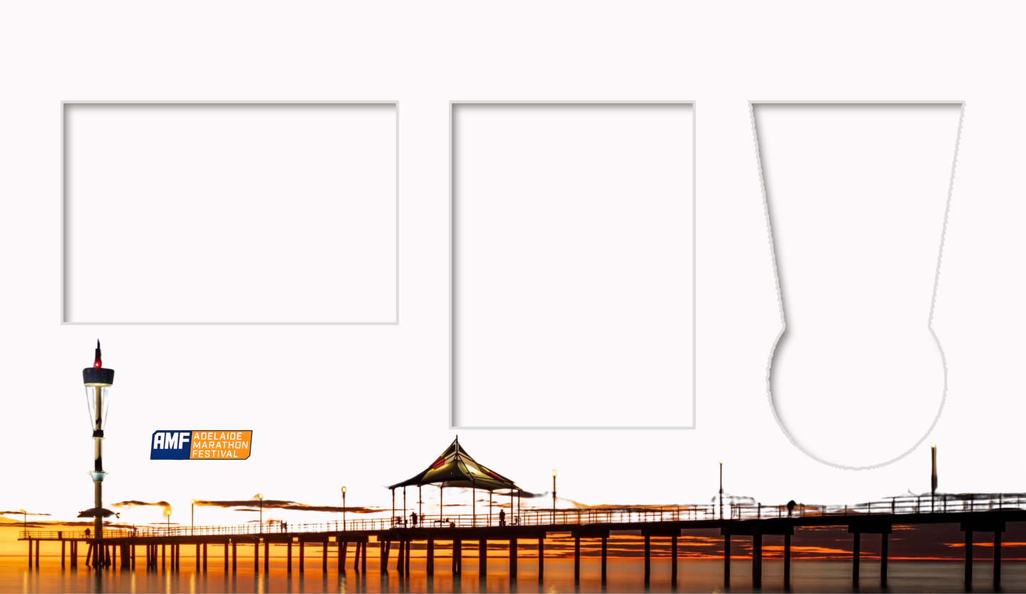 Adelaide Marathon Medal, Map & Bib Display Frame - Official (coming soon)