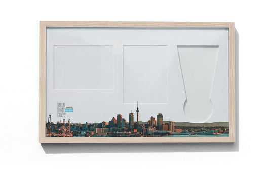 Barfoot & Thompson Auckland Marathon Medal, Map & Bib Display Frame - The Original