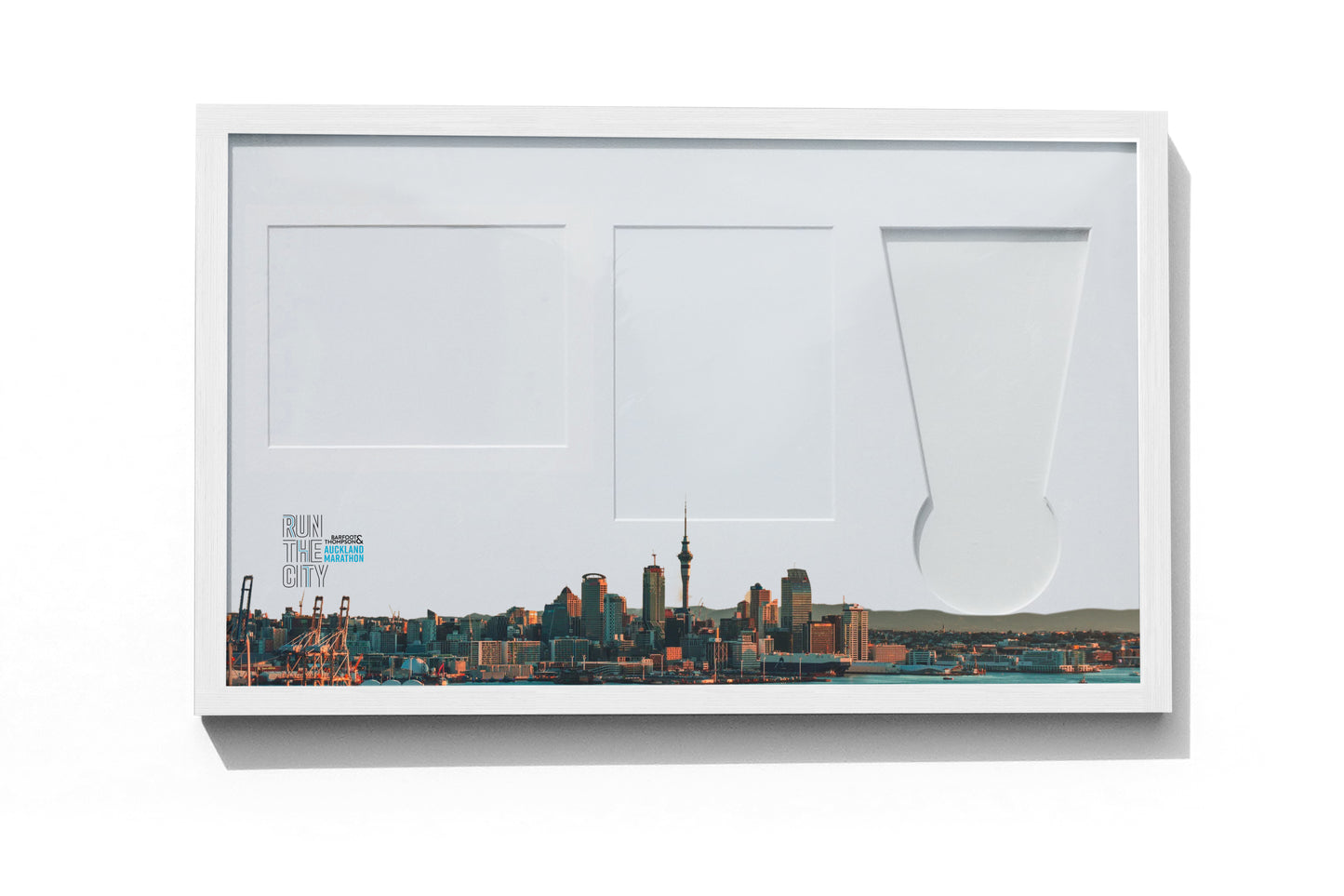 Barfoot & Thompson Auckland Marathon Medal, Map & Bib Display Frame - The Original