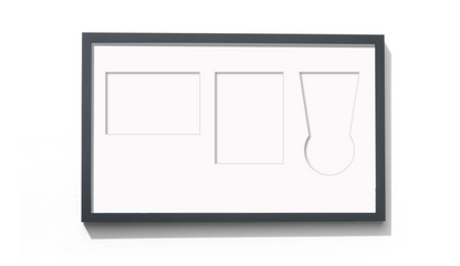 Marathon Medal, Photo & Bib Display Frame - Official Blank Frame