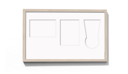 Marathon Medal, Photo & Bib Display Frame - Official Blank Frame