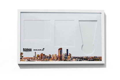 Brisbane Marathon Medal, Map, Bib Display Frame - The Original