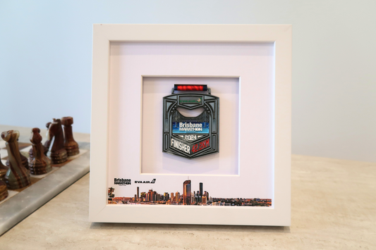 EVA Air Brisbane Marathon Medal Display Frame - The Original