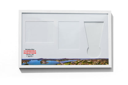 Canberra Marathon Medal, Map & Bib Display Frame - The Original
