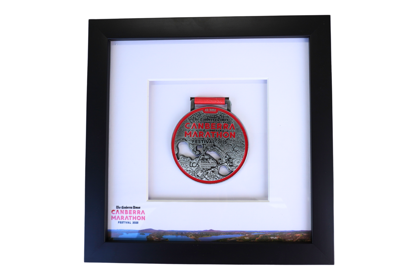 The Canberra Times Marathon Medal Display Frame - The Original