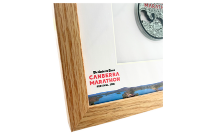 The Canberra Times Marathon Medal Display Frame - The Original