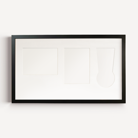 Marathon Medal, Photo & Bib Display Frame - Official Blank Frame