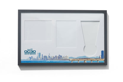 Fisiocrem GC30 Medal, Map & Bib Display Frame - The Original