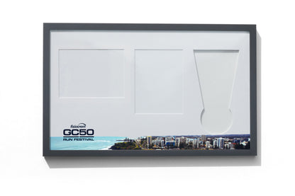 Fisiocrem GC50 Medal, Map & Bib Display Frame - The Original