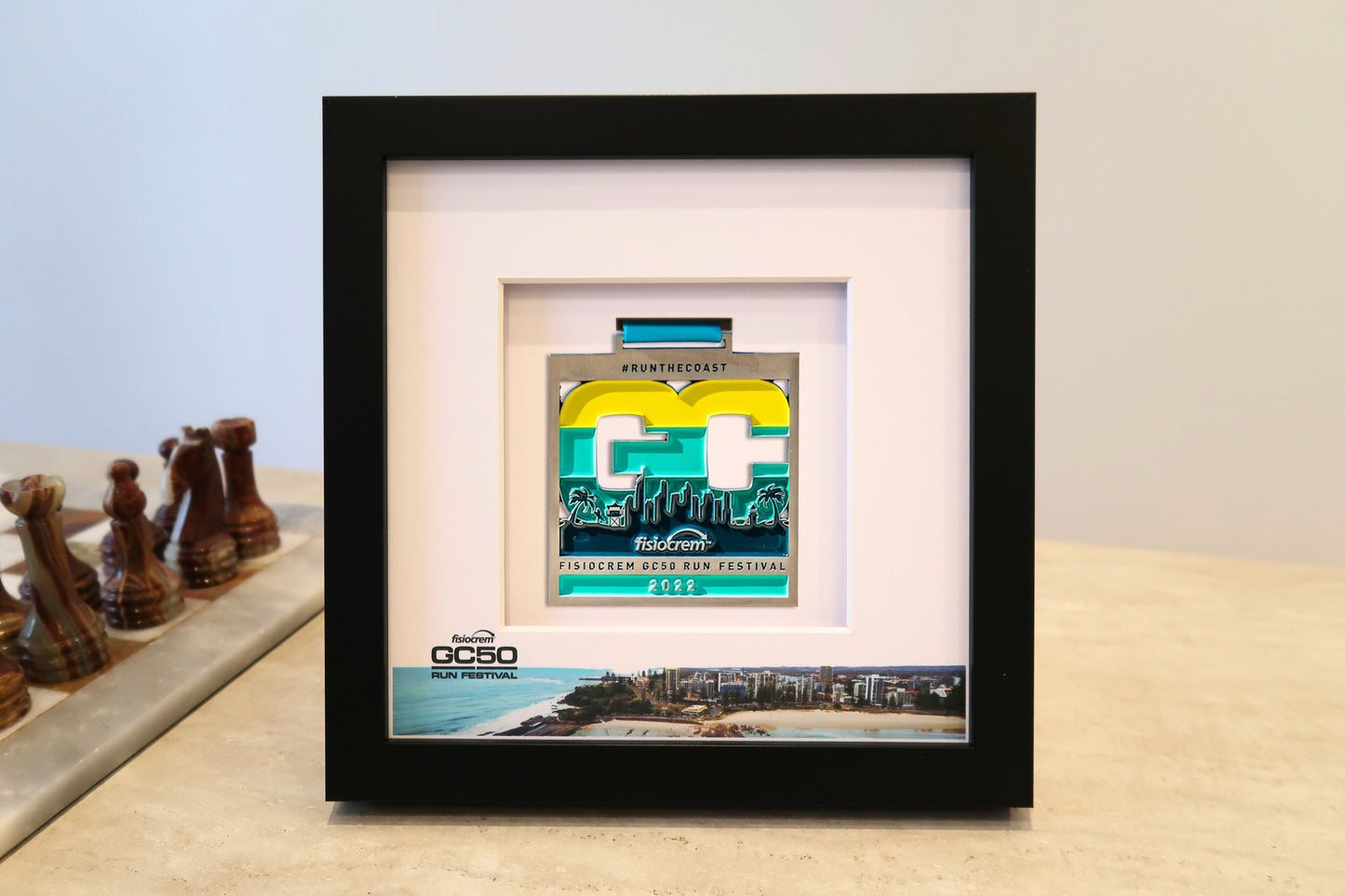 Fisiocrem GC50 Medal Display Frame - The Original