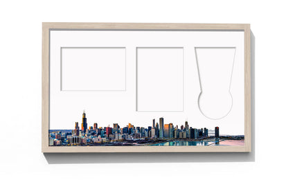 Chicago Marathon Medal, Map & Bib Display Frame - The Original