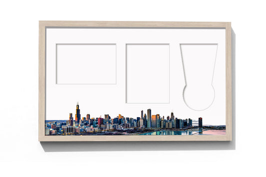 Chicago Marathon Medal, Map & Bib Display Frame - The Original