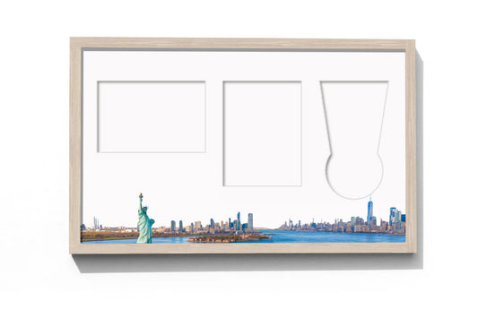 New York Marathon Medal, Map & Bib Display Frame - The Original