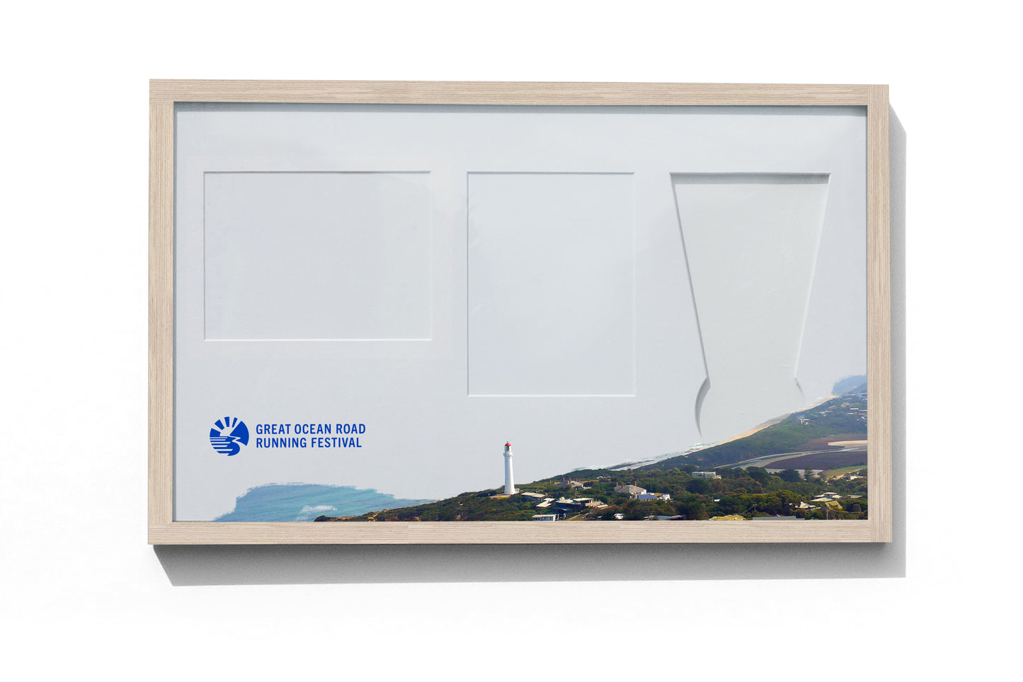 Great Ocean Road Marathon Medal, Map & Bib Display Frame - The Original