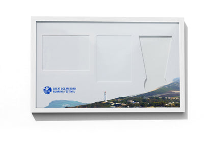 Great Ocean Road Marathon Medal, Map & Bib Display Frame - The Original