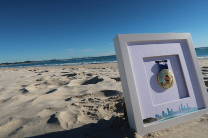 ASICS Gold Coast Marathon Medal Display Frame - The Original
