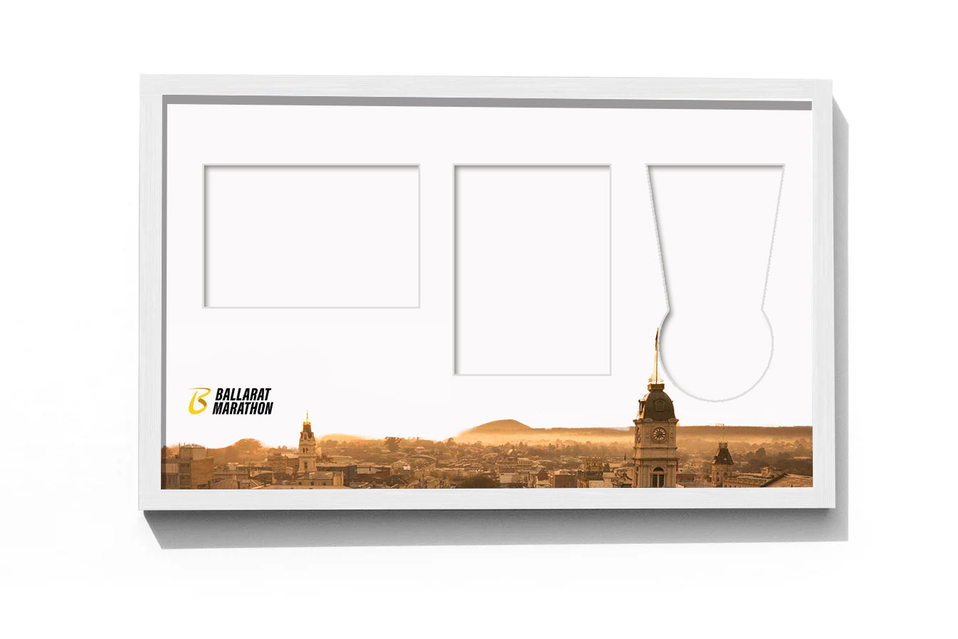 Ballarat Marathon Medal, Map & Bib Display Frame - The Original