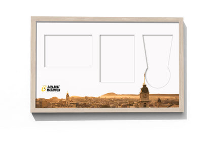 Ballarat Marathon Medal, Map & Bib Display Frame - The Original