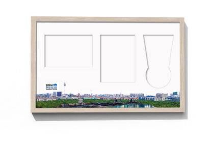 BMW Berlin Marathon Medal, Map & Bib Display Frame - The Original