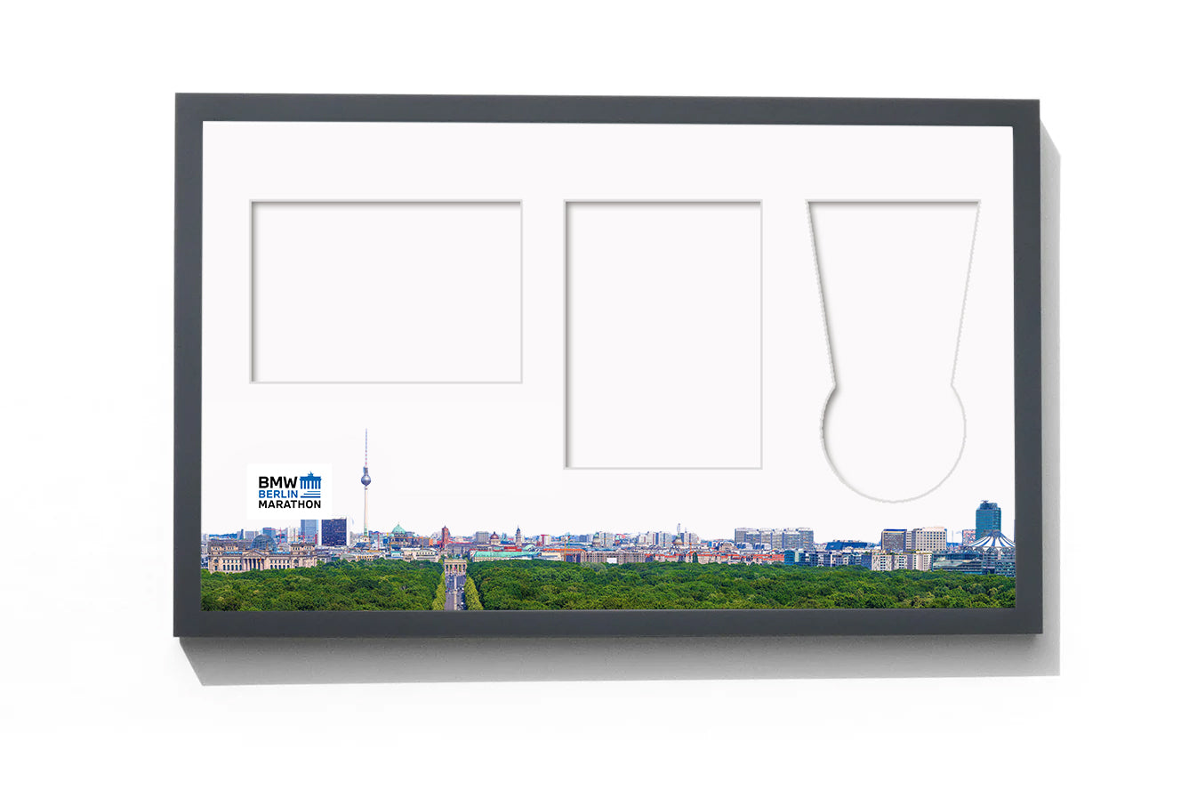 BMW Berlin Marathon Medal, Map & Bib Display Frame - The Original