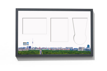 BMW Berlin Marathon Medal, Map & Bib Display Frame - The Original