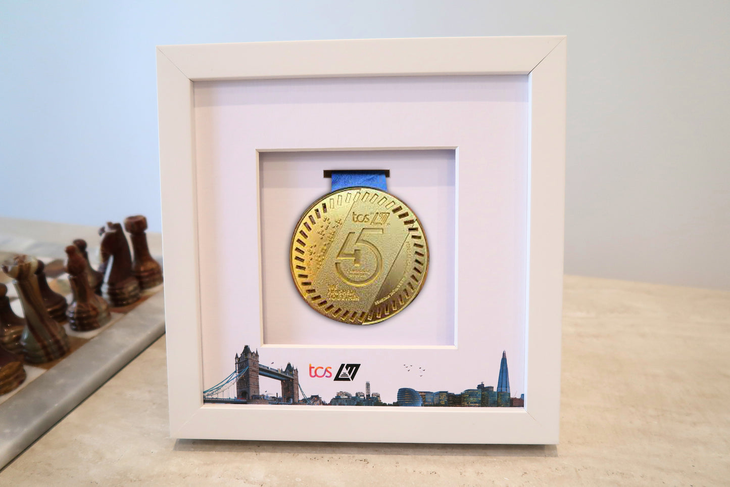 TCS London Marathon Medal, Map & Bib Display Frame -  The Original