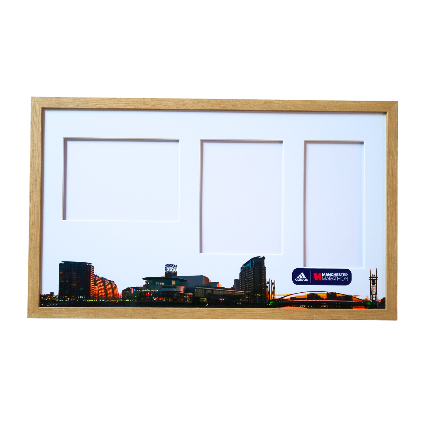 Adidas Manchester Marathon Medal, Map & Bib Display Frame - The Original