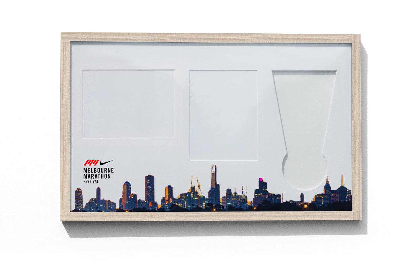 Melbourne Marathon Medal, Map & Bib Display Frame - The Original