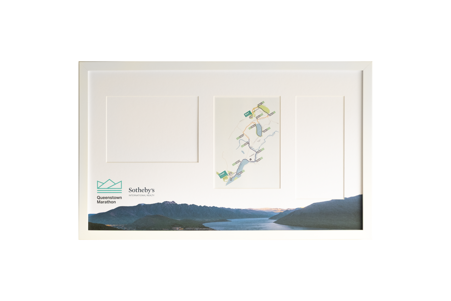 Marathon Medal, Photo & Bib Display Frame - Official Blank Frame