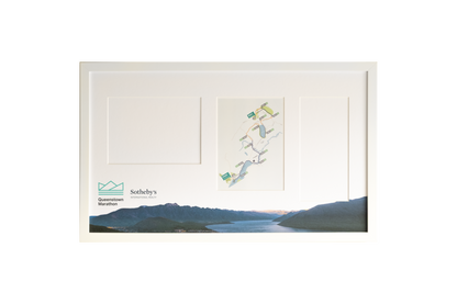 Marathon Medal, Photo & Bib Display Frame - Official Blank Frame