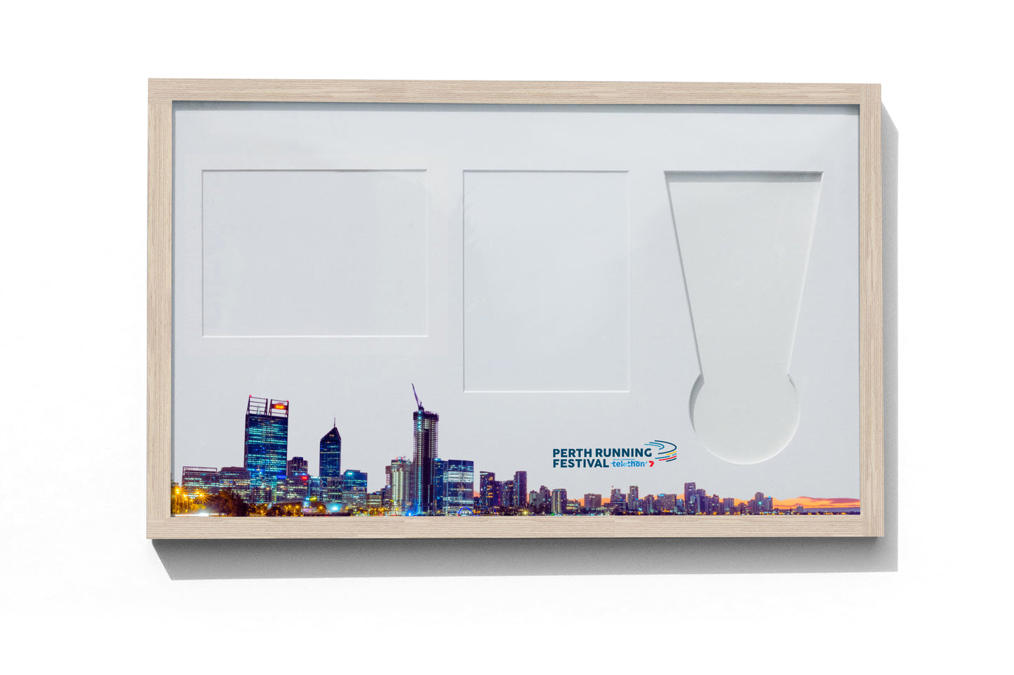 Perth Marathon Medal, Map & Bib Display Frame - The Original