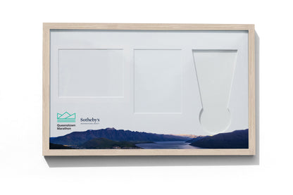 Queenstown Marathon Medal, Map & Bib Display Frame - The Original
