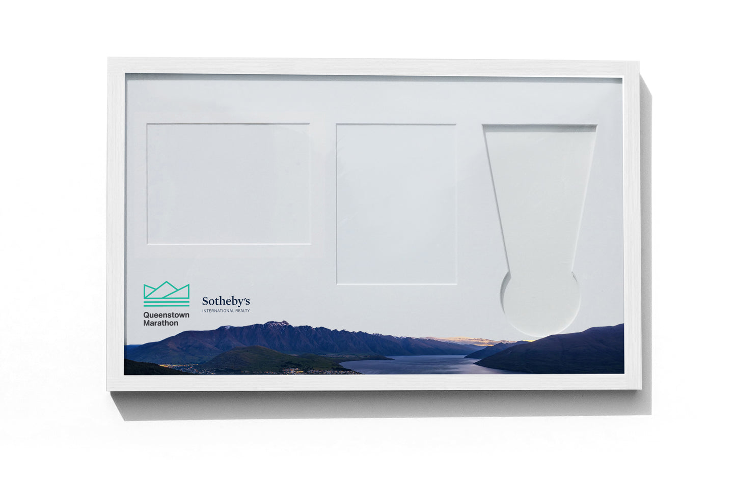 Queenstown Marathon Medal, Map & Bib Display Frame - The Original