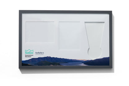 Queenstown Marathon Medal, Map & Bib Display Frame - The Original