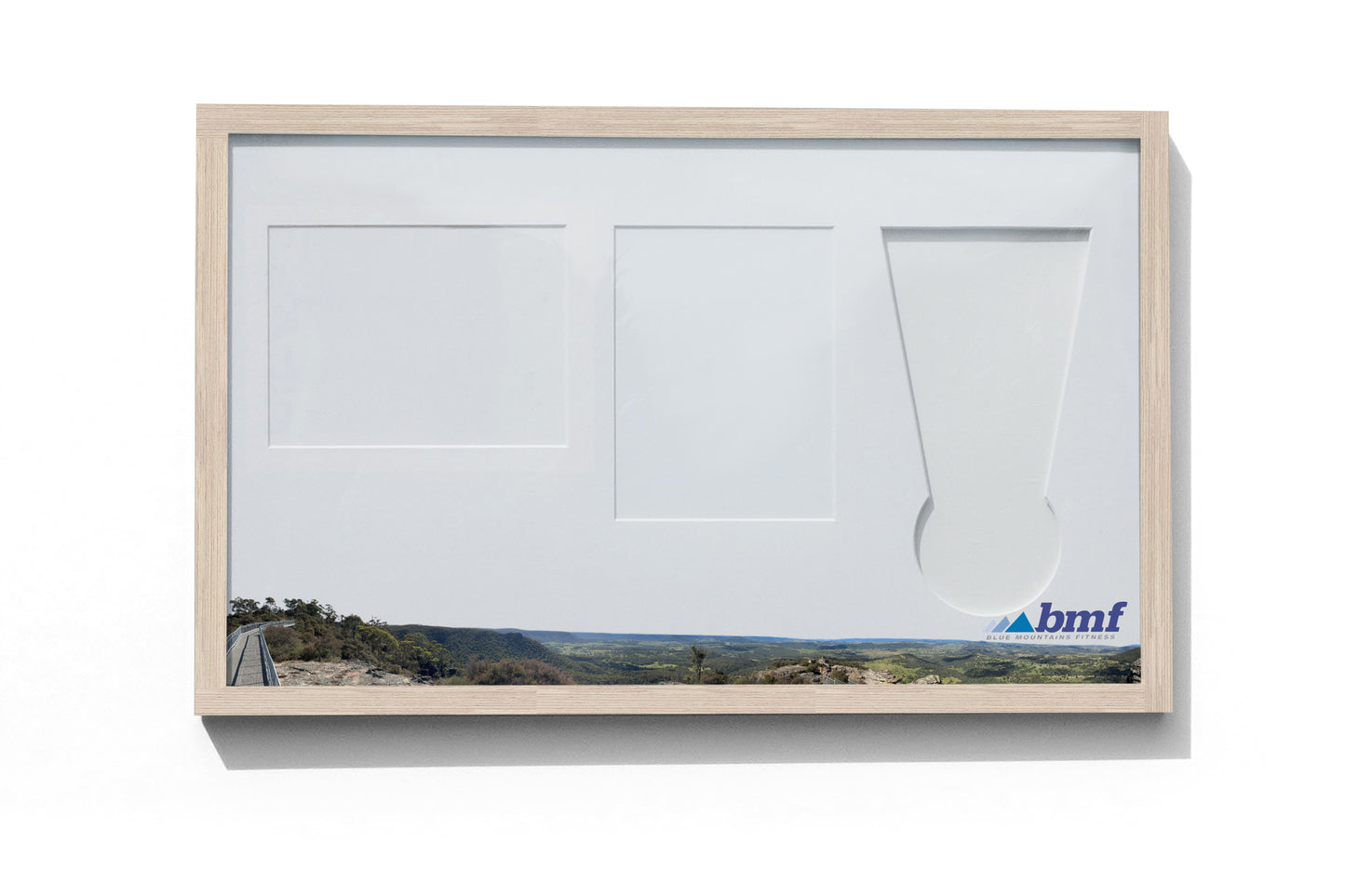 Ridgy Didge Trail Run Medal, Map & Bib Display Frame