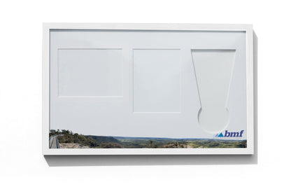 Ridgy Didge Trail Run Medal, Map & Bib Display Frame