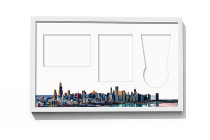 Chicago Marathon Medal, Map & Bib Display Frame - The Original